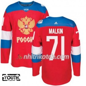Russland Trikot Evgeni Malkin 71 2016 World Cup Rot Premier - Kinder